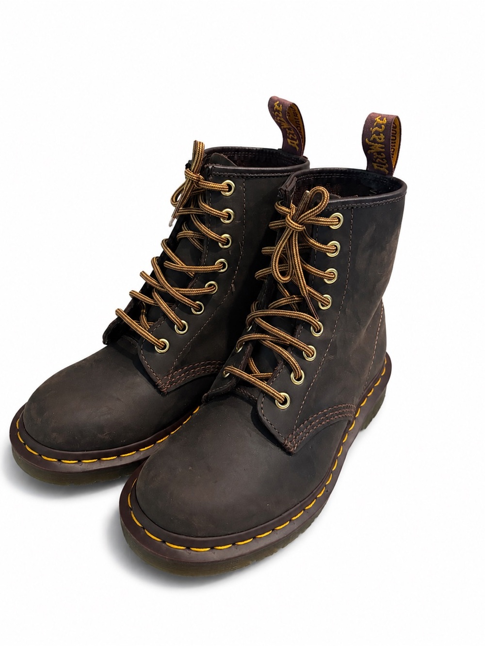 Dr. Martens 1460 Brown Leather 8-Eye Boots EU 36 UK 3